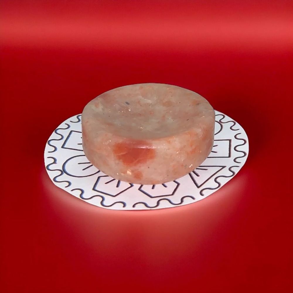 Sunstone Tumbled Stone Sphere Holder